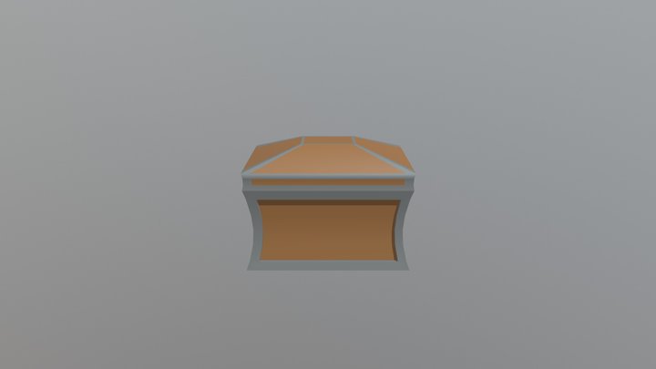 Chest Animation 3D Model