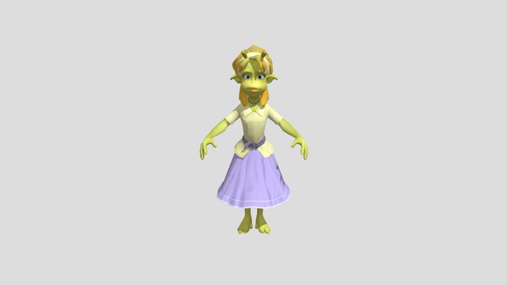 Planet 51-Neera 3D Model