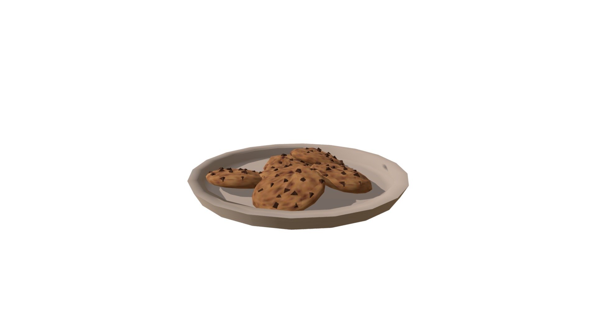 cookies on a plate