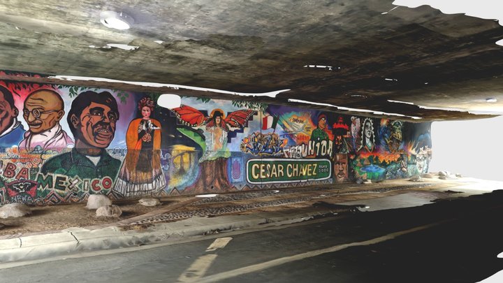 Chicano Park Boulevard Mural – Modello 3D gratuito STL