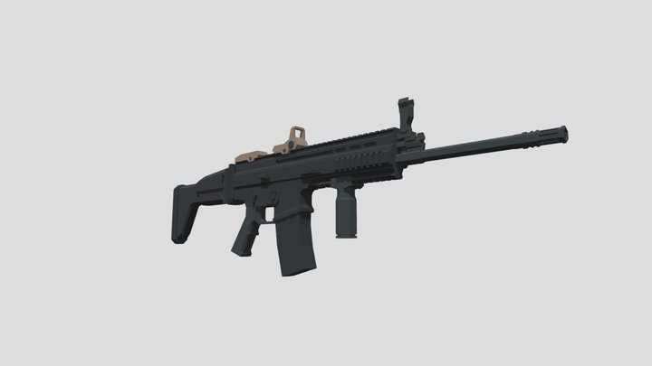 FN_Scar_l 3D Model