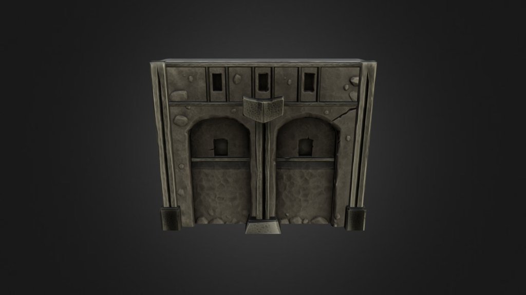 Low Wall Positioned - 3D model by phil_canty [50d9e46] - Sketchfab