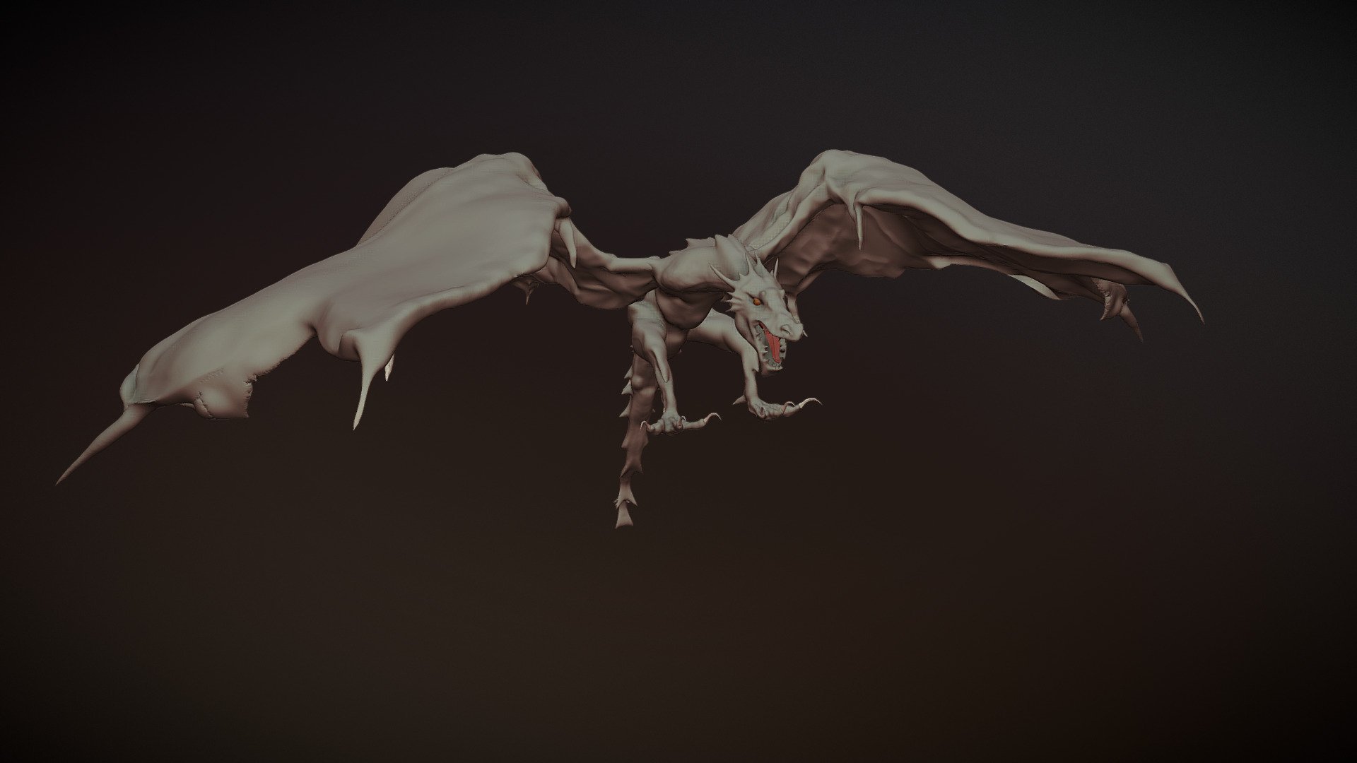 Dragon day 26 #sculptjanuary18 - 3D model by ivo11b [50da3e7] - Sketchfab