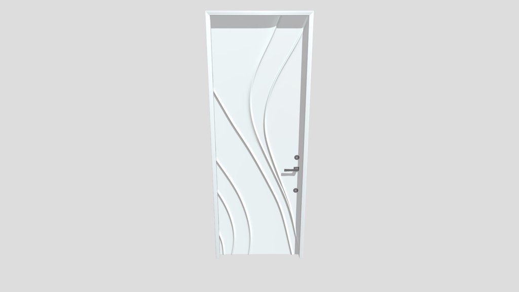 Wave Modern Door