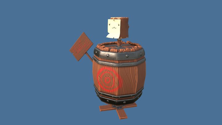 Target Dummy 3D Model
