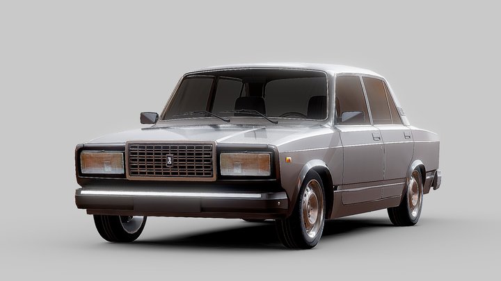 VAZ 2107 — Free 3D Model