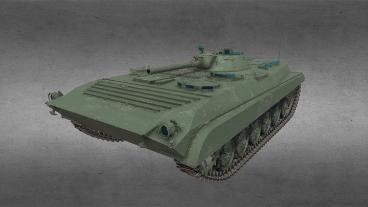 BMP-1/БМП-1 3D Model