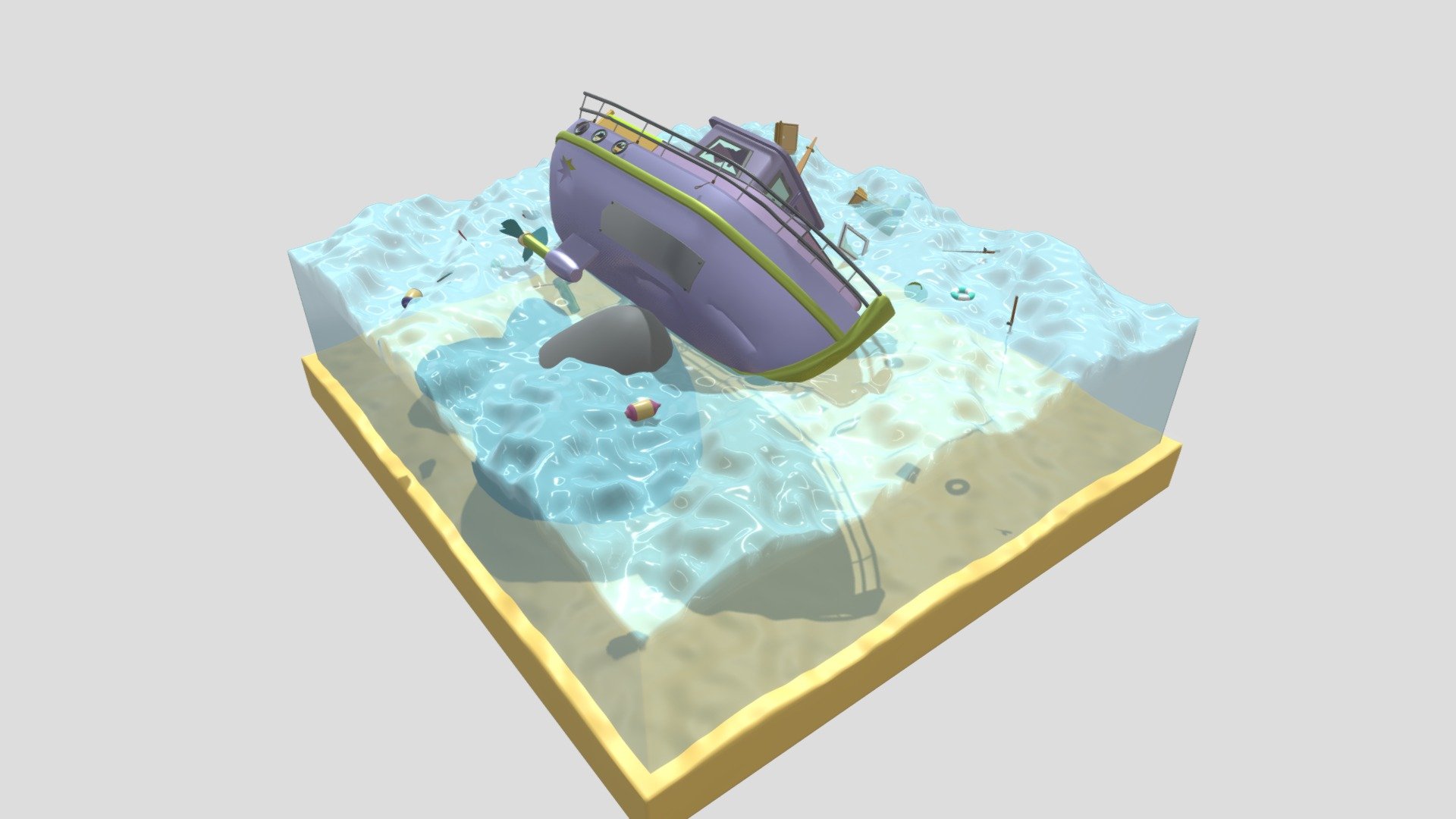 Fishing boat (3rd version)