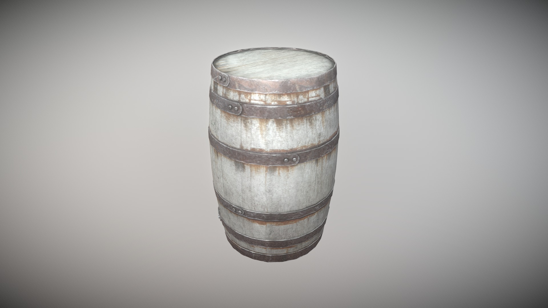 3D model Barrel A - This is a 3D model of the Barrel A. The 3D model is about a glass jar with a brown substance.