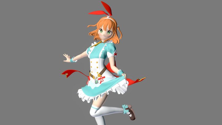 Rino(Wonderland) 3D Model