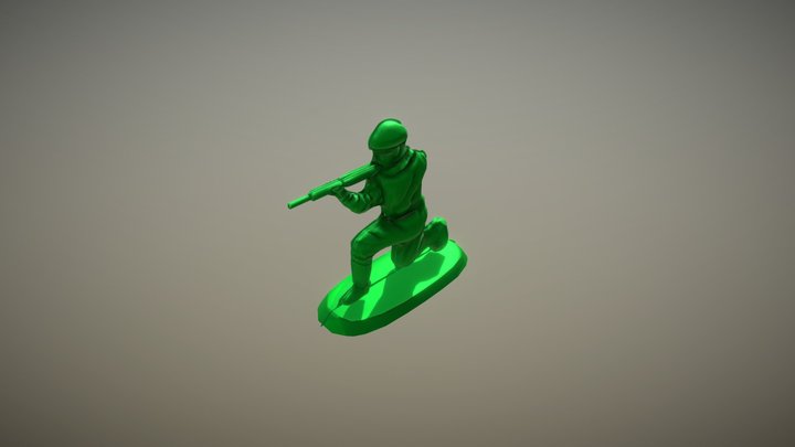 Armyman_low 3D Model