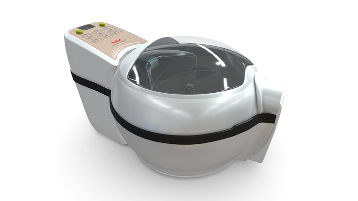 Actifry 1.2kg White Exclusive GH840040 3D Model