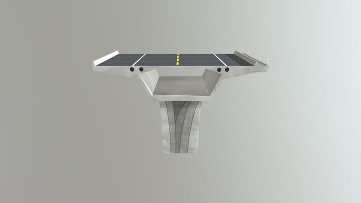 Wekiva Sectional Bridge Cross Section 3D Model