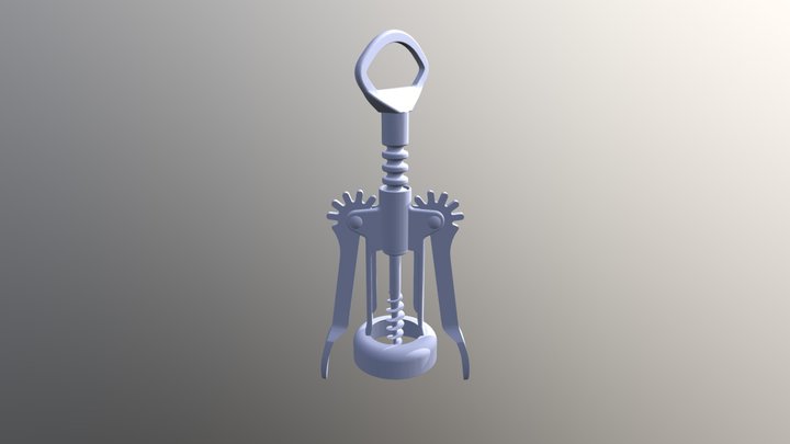 corkscrew 3D Model
