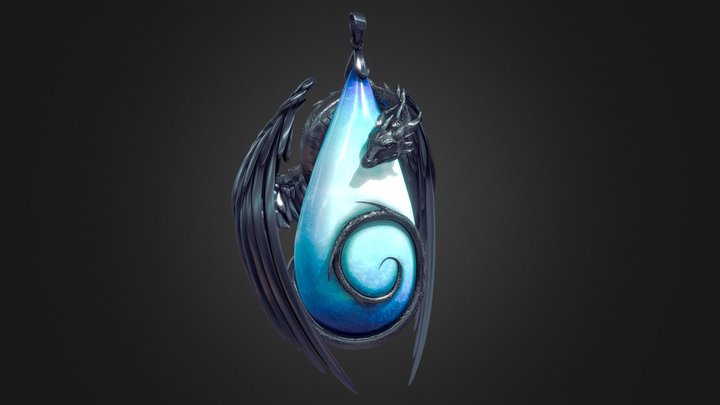 Raikon's pendant 3D Model