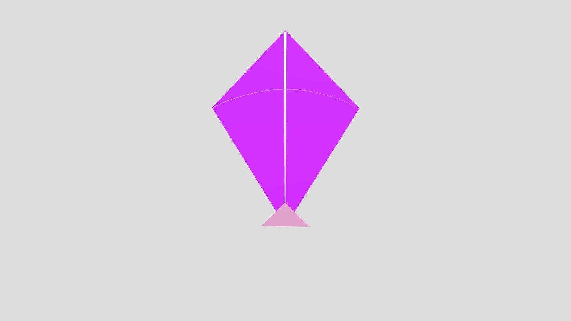 Beatiful Kite Kite Festival Download Free 3D model by Pragyanand