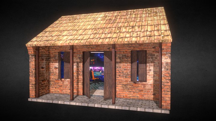 2 In One House 3D Model