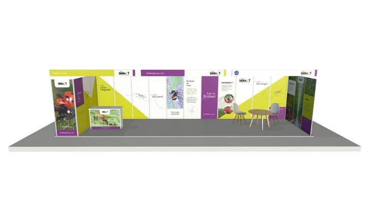 Stand Biobest - Infoagro 2023 3D Model