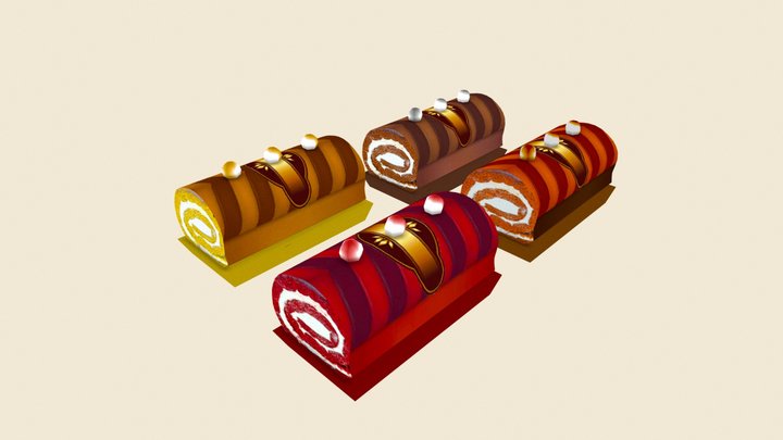 Fruit roll 3D Model
