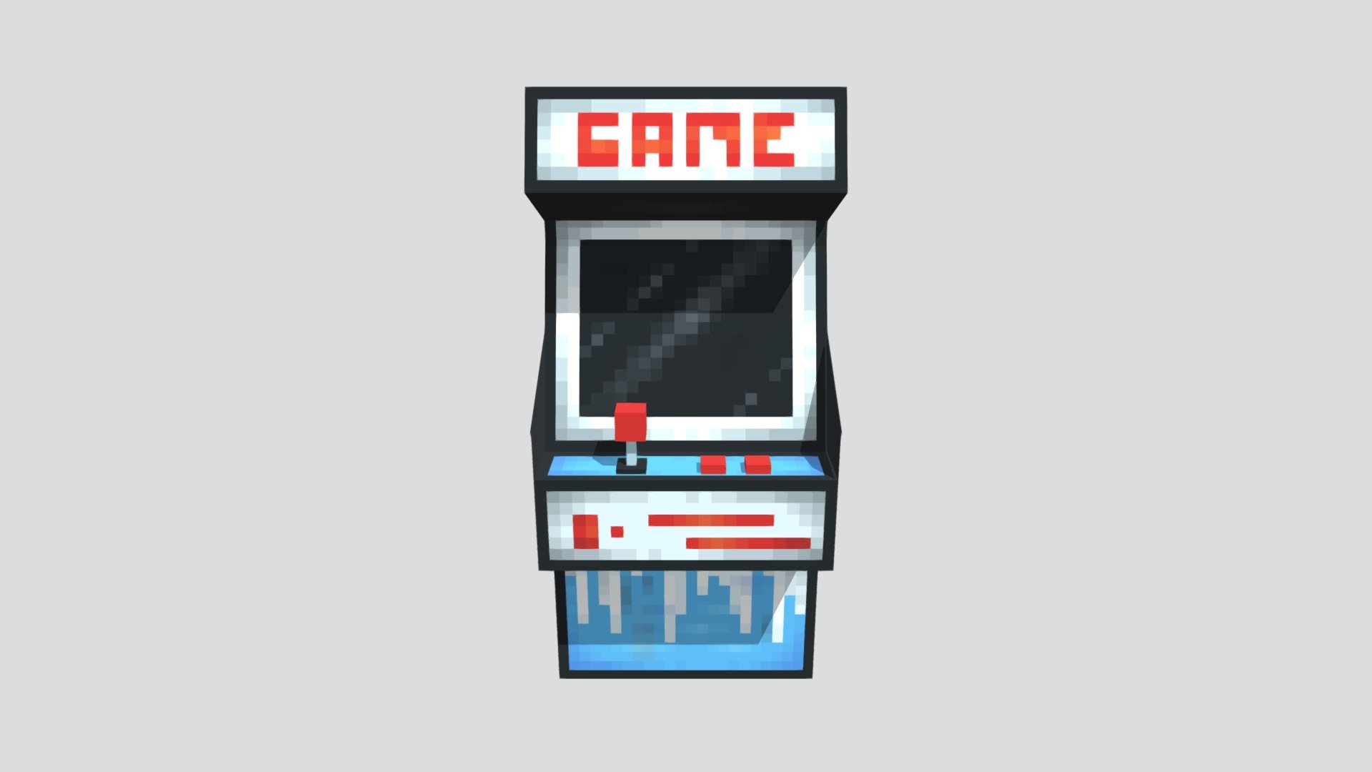 Voxel Arcade Machine