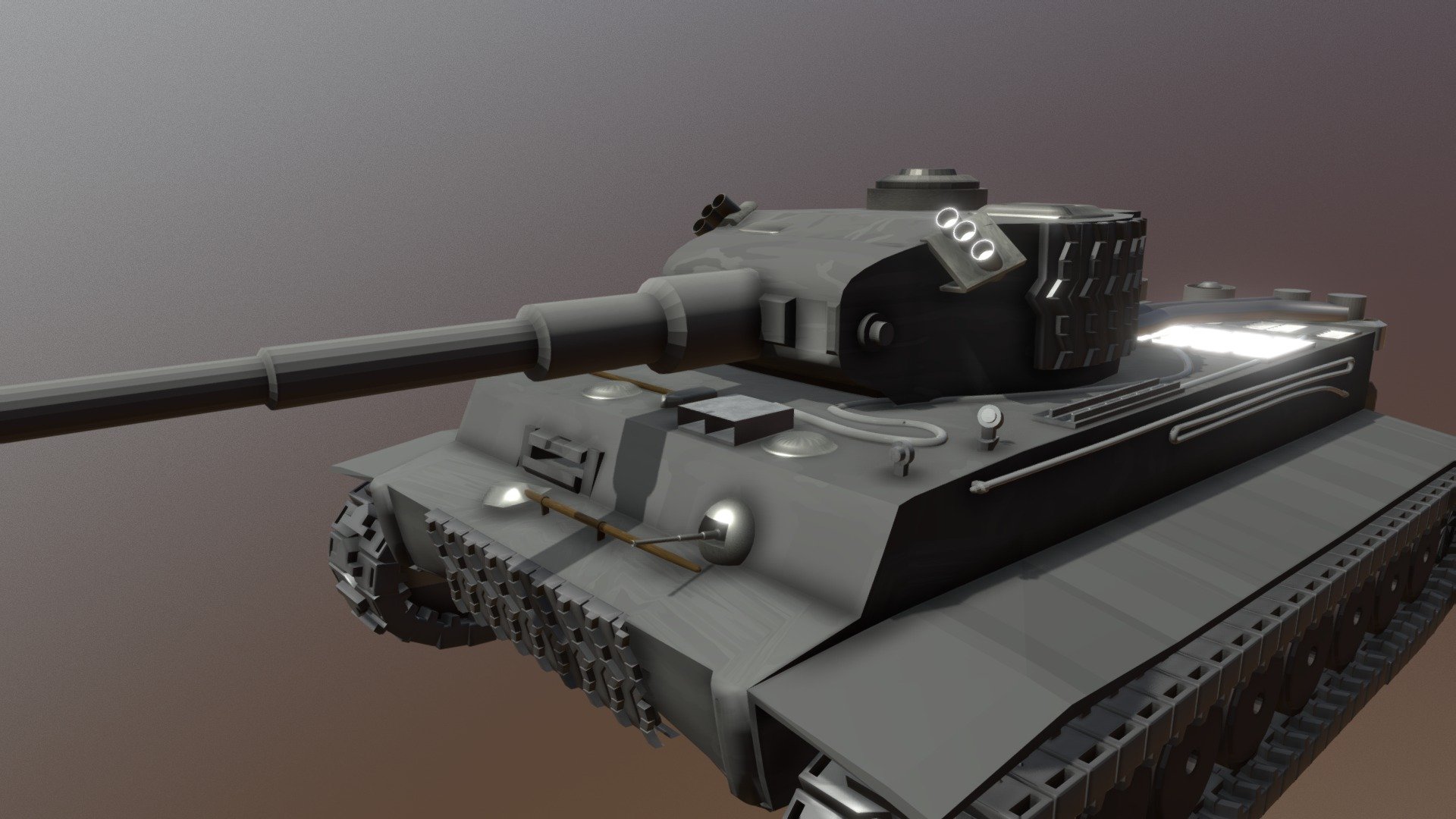 Tiger 1 tank (work in progress)