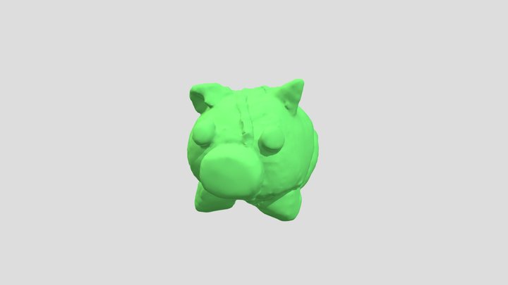 CabbagePigV2 3D Model