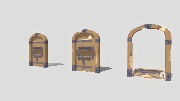 XYZ HW DAMAGED 3D Model
