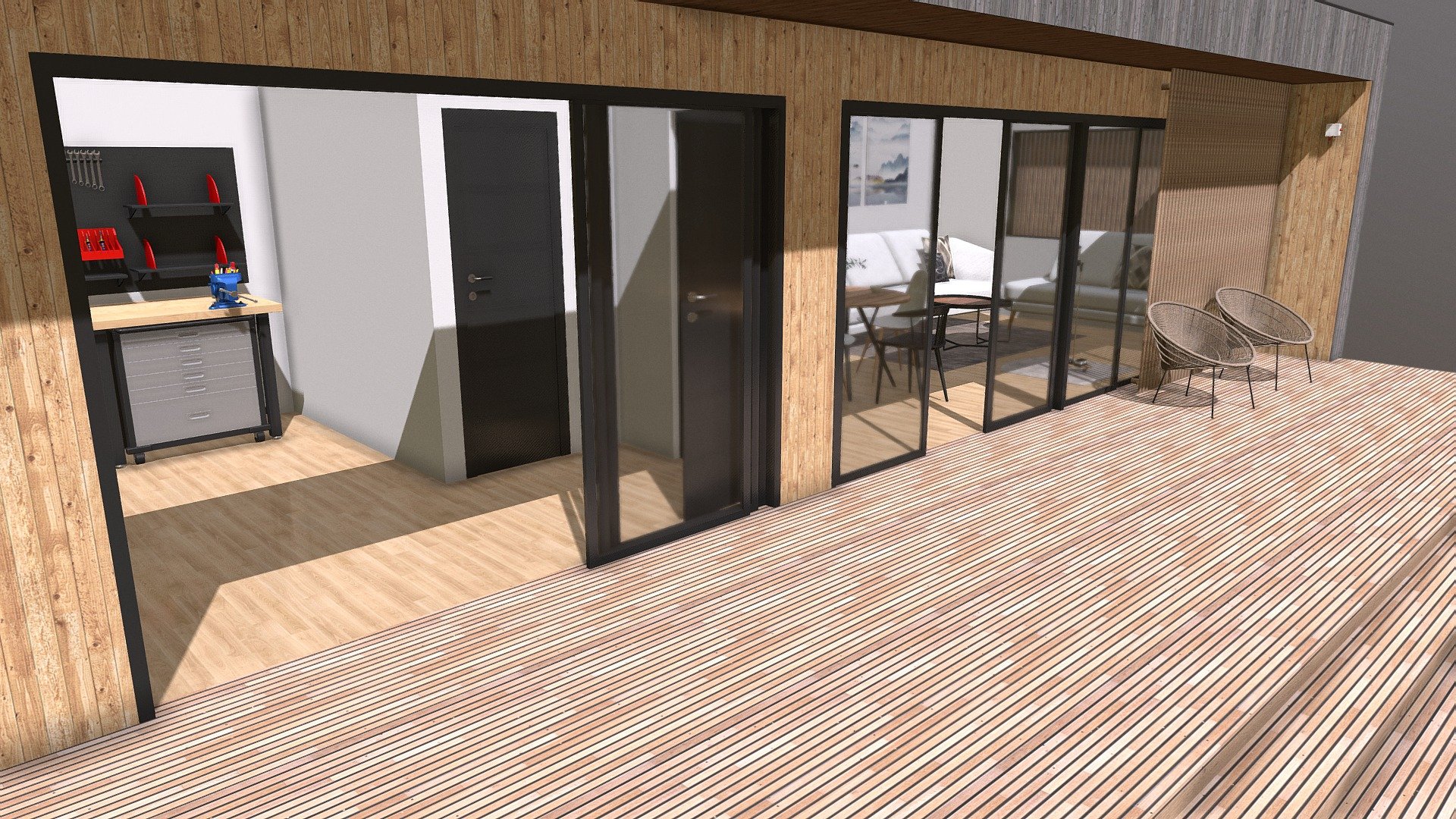 Modelwoning Smart technology - 3D model by Stichting Consortium ...