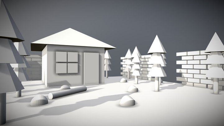 huose 3D Model