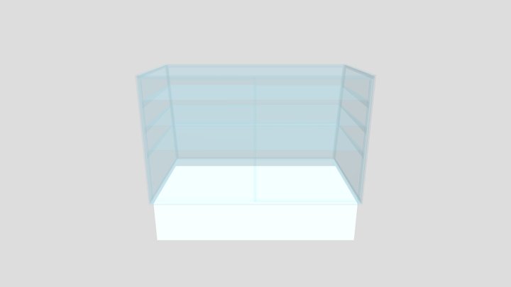 Bakery Display Case 3D Model