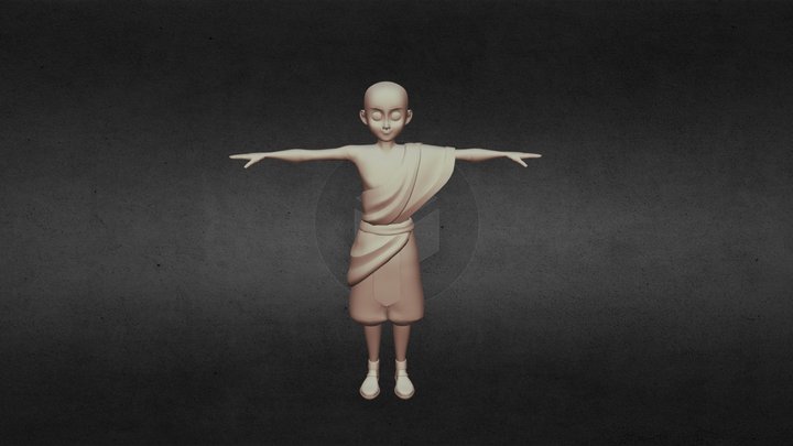 Aang 3D Model