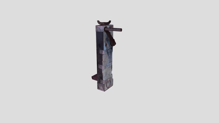 Railway Car Jack from Fiskars_ Animated 3D Model