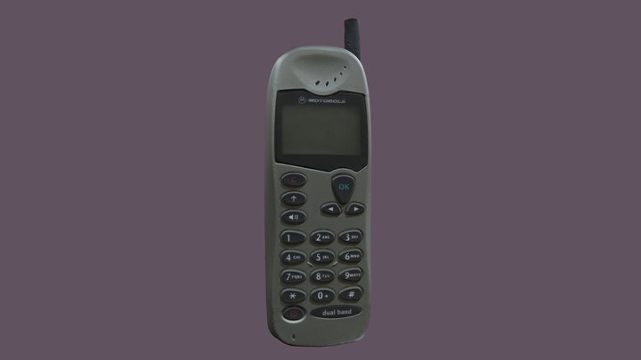 Vintage phone 3D Model