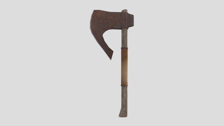 Nordic Axe final 3D Model