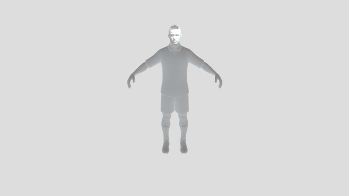 CR7@Soccer Idle 3D Model