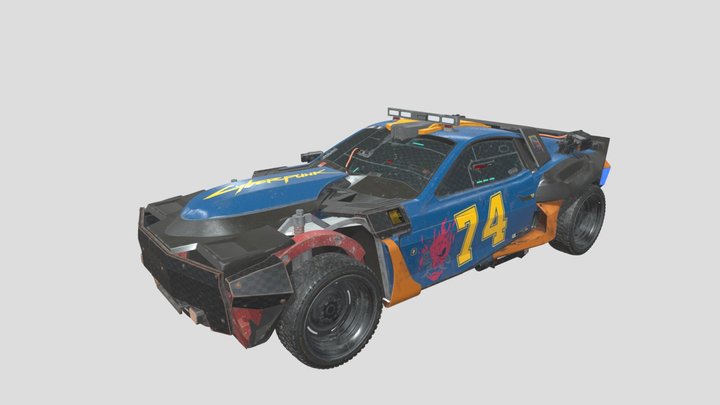 QuadraType66 Cyberpunk 2077 3D Model