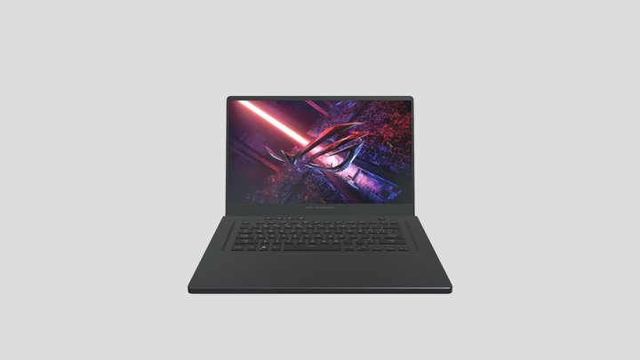 Laptop Asus Rog Zephyrus G15 - Made With Blender 3D Model