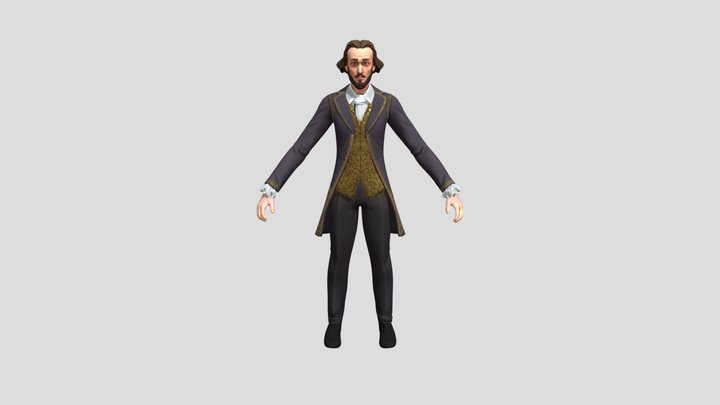Shakespeare 3D Model