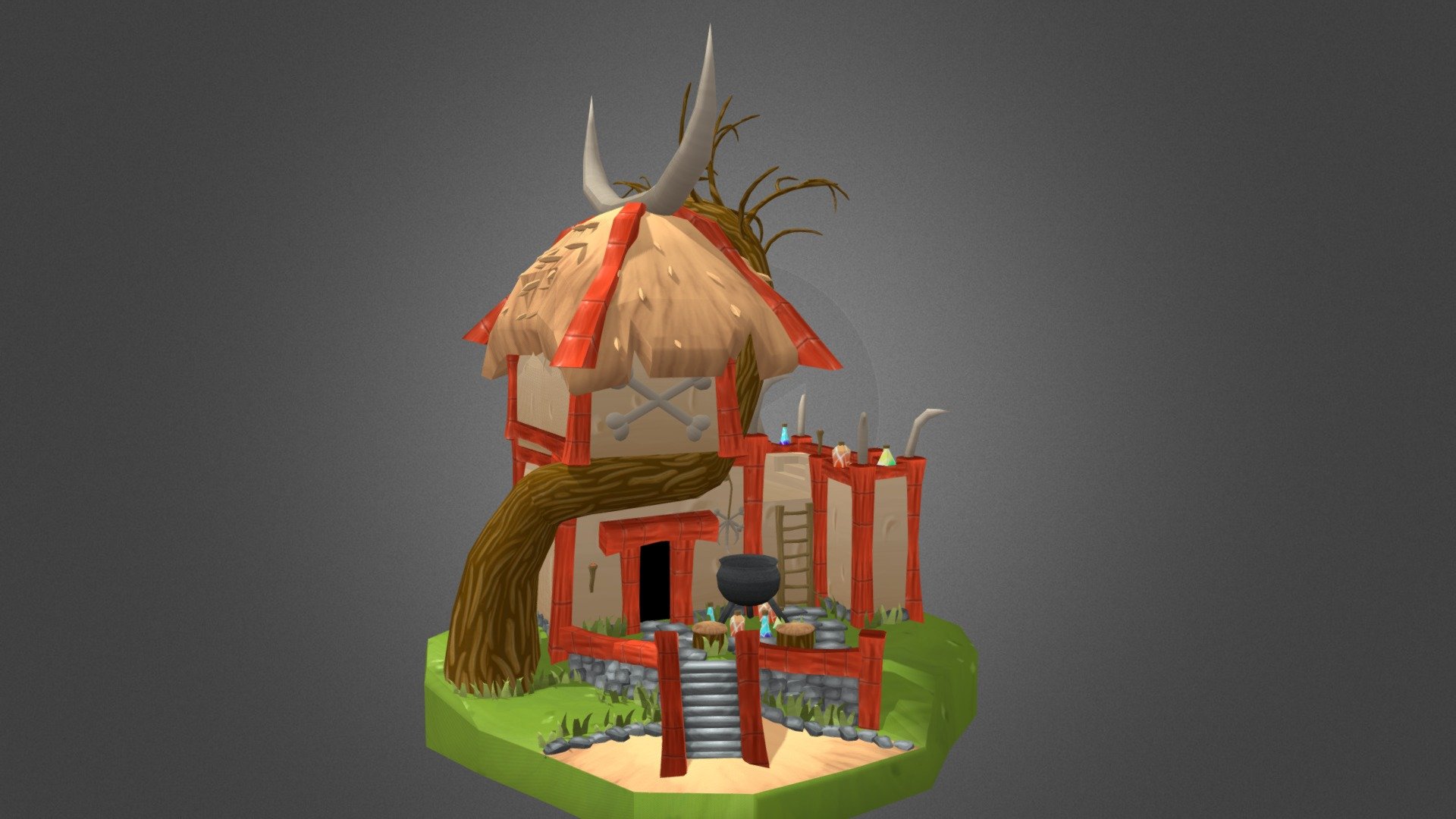 Mayan Witchdoctor house