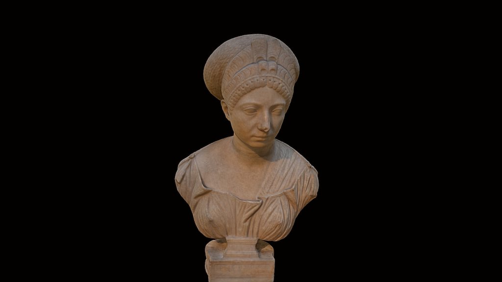 Portrait bust of Claudia Olympias