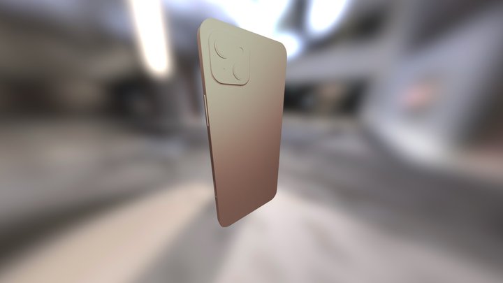 iPhone 13 (No Textures, .STL) 3D Model