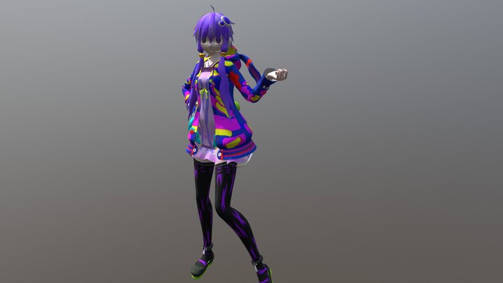 Yukari 3D Model