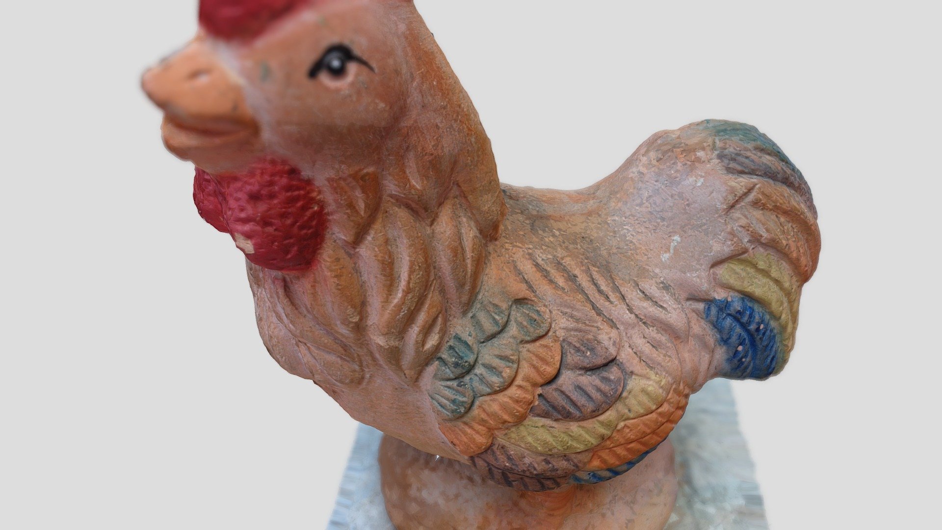 Gallo02 - Rooster 2.0: enhanced mesh