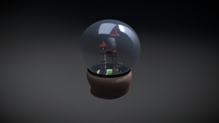 Victorian windmill 3D Model