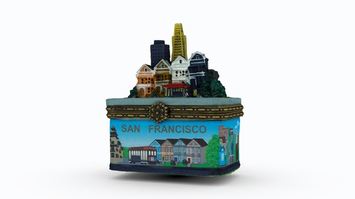 San Francisco souvenir box – Modèle 3D gratuit STL