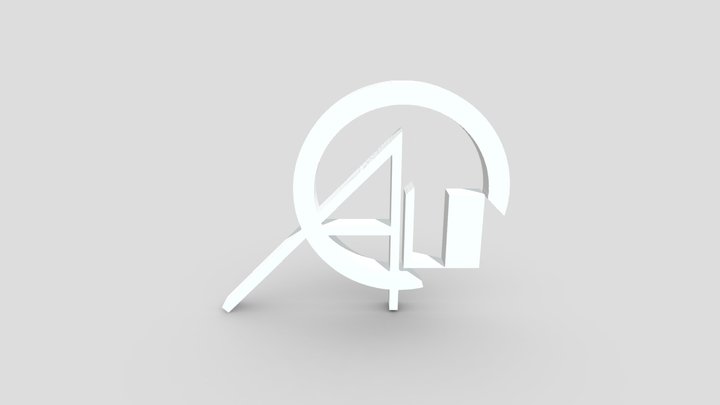 Logo AEAO 3D Model