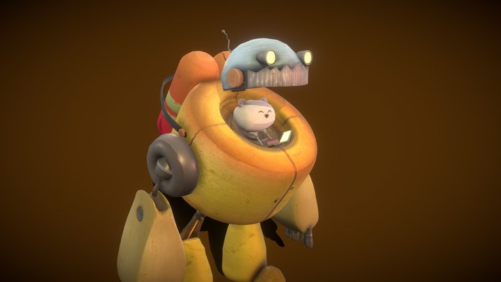 robot model CA2 3D Model