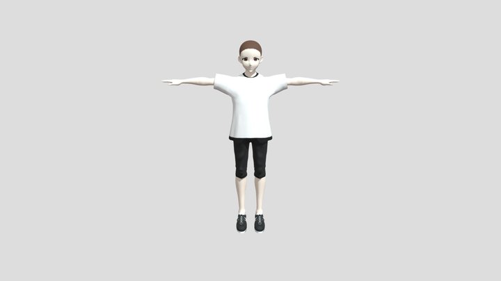 Simple Avatar from VRoid 3D Model