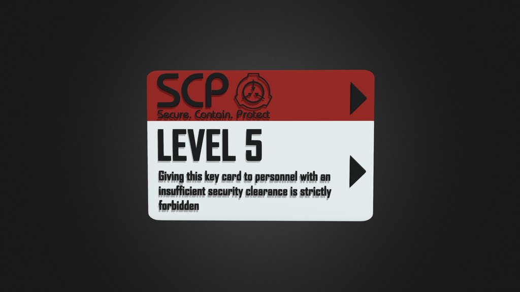 SCP:CB Keycard L5