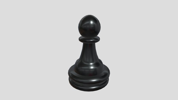 chess pawn 3D Model